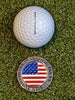 Stars and Stripes Metal Ball Marker