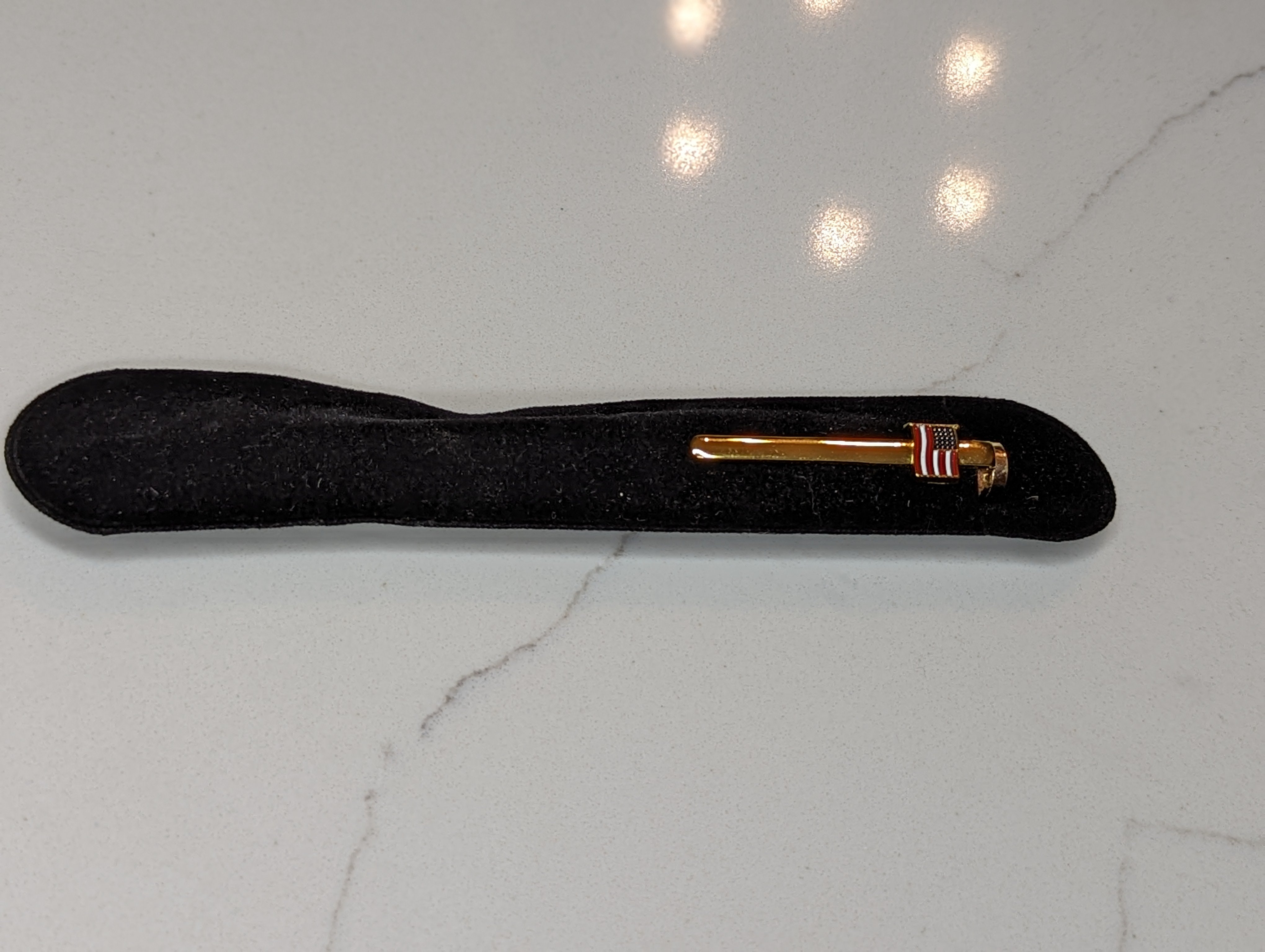 USA Hand Crafted Mahogany Patriot Pen
