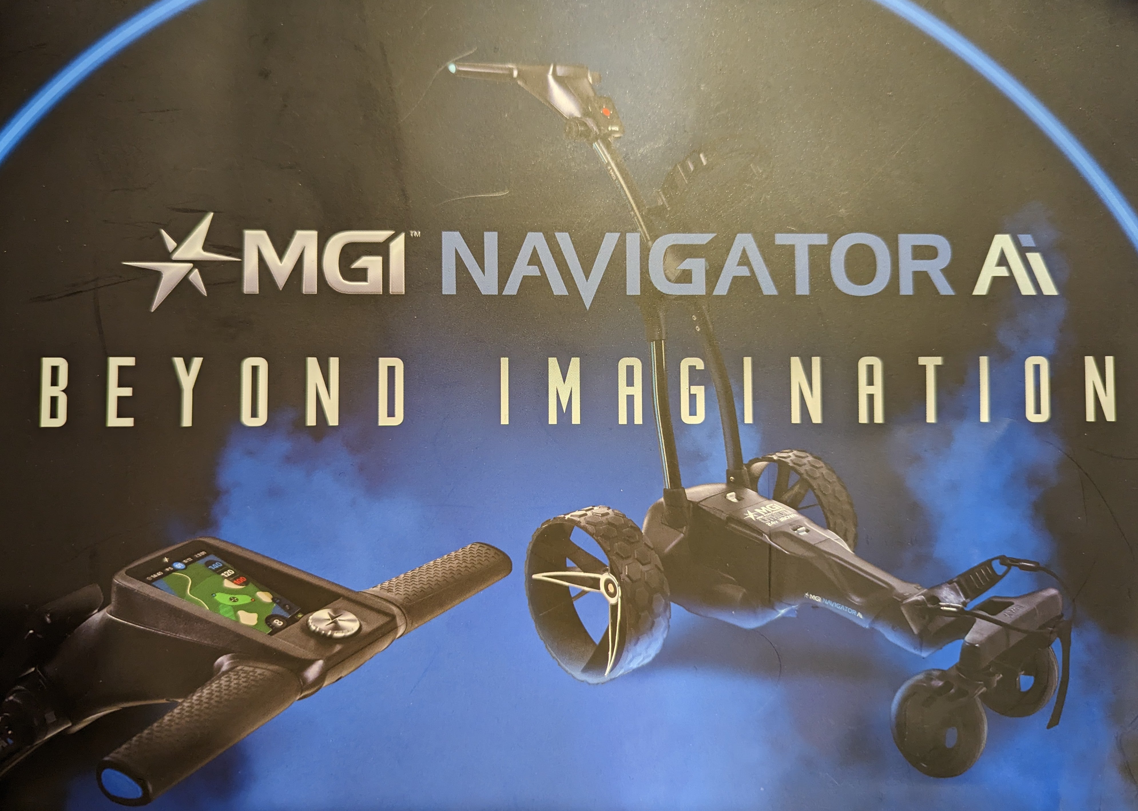 MGI Navigator A.i. GPS+ Electric Golf Cart - FREE SHIPPING